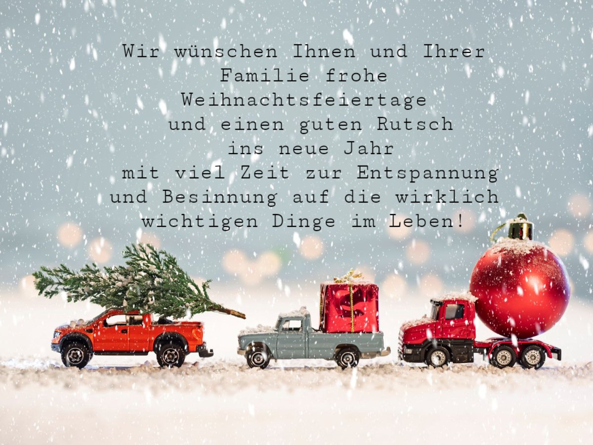 weihnachtsanzeige